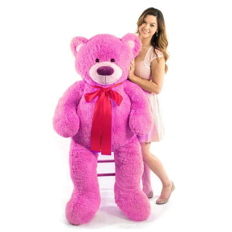 5 feet hefty pink hug bear