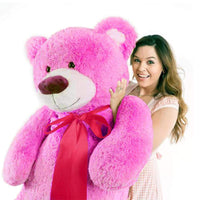 Thumbnail for 5 feet hefty pink hug bear