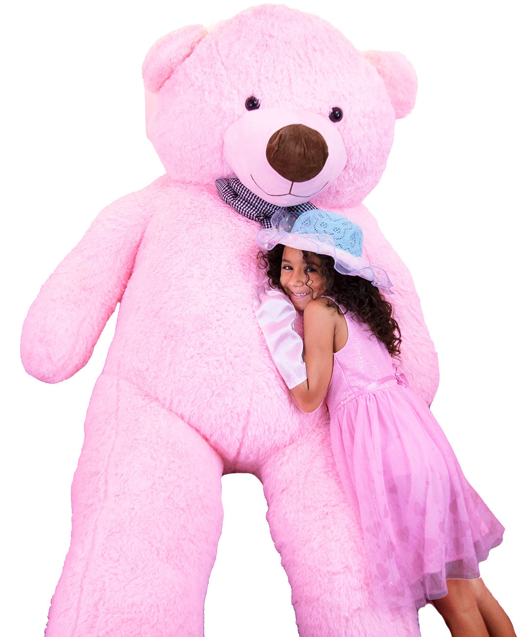 life sized pink teddy bear
