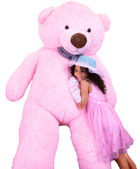 Thumbnail for life sized pink teddy bear